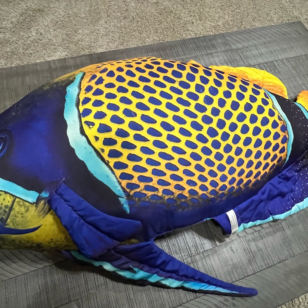 Giant Stuffed Fish, Tree House Kids stuffed fish. Great condition. - Picture 3 of 7